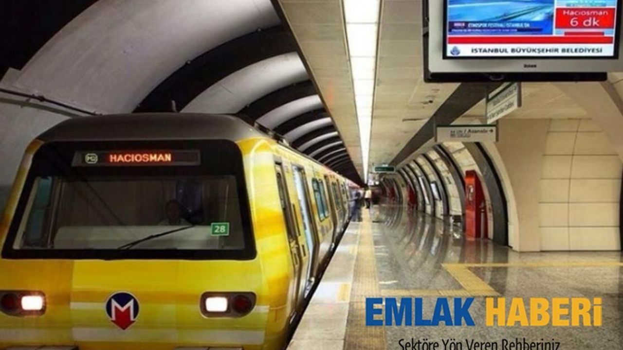 İstanbul'da metro gidecek semtler belli oldu!