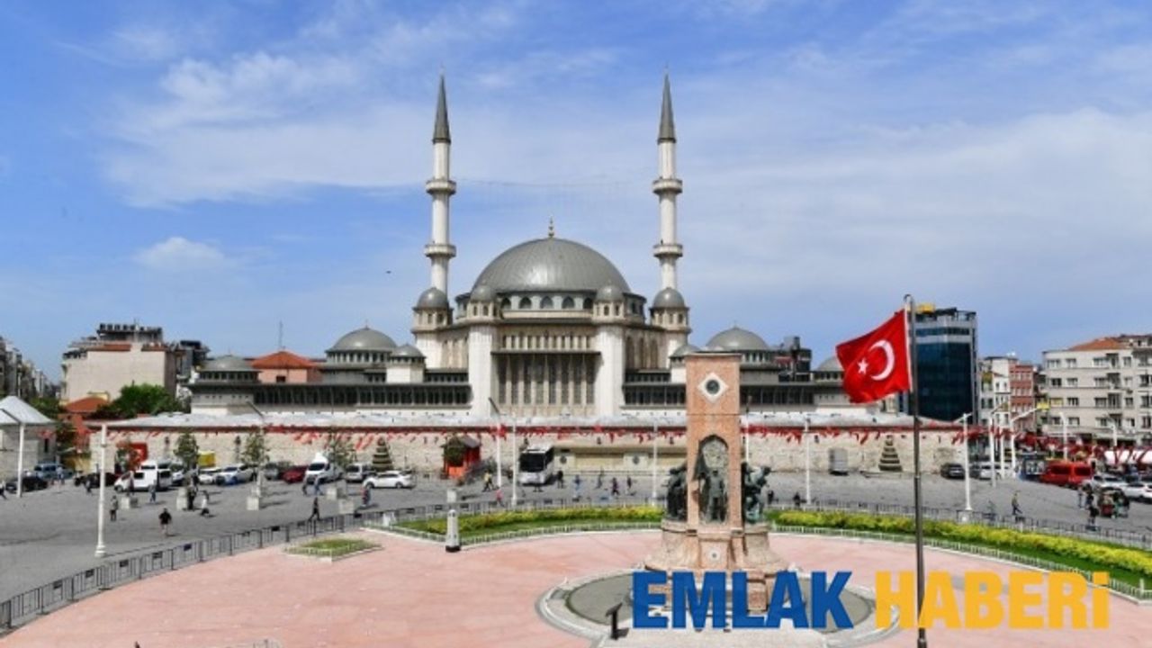 Taksim Camii yarın ibadete açılıyor.