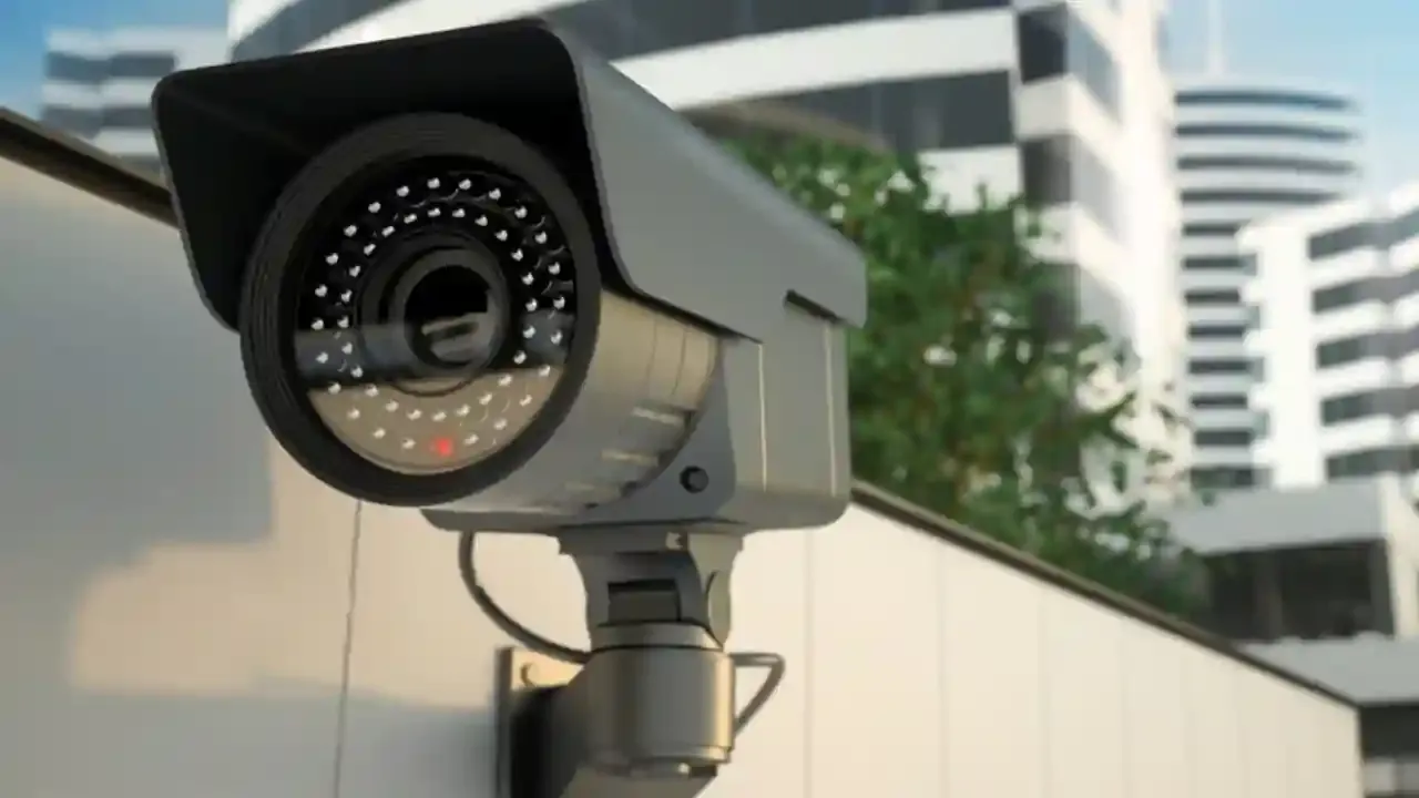 Dış kapılar kadar güvenlik kameraları da büyük önem taşıyor