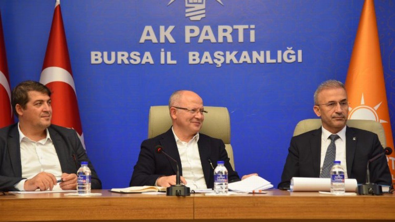 Bursa'da AK Parti'nin teşkilat istişareleri sürüyor