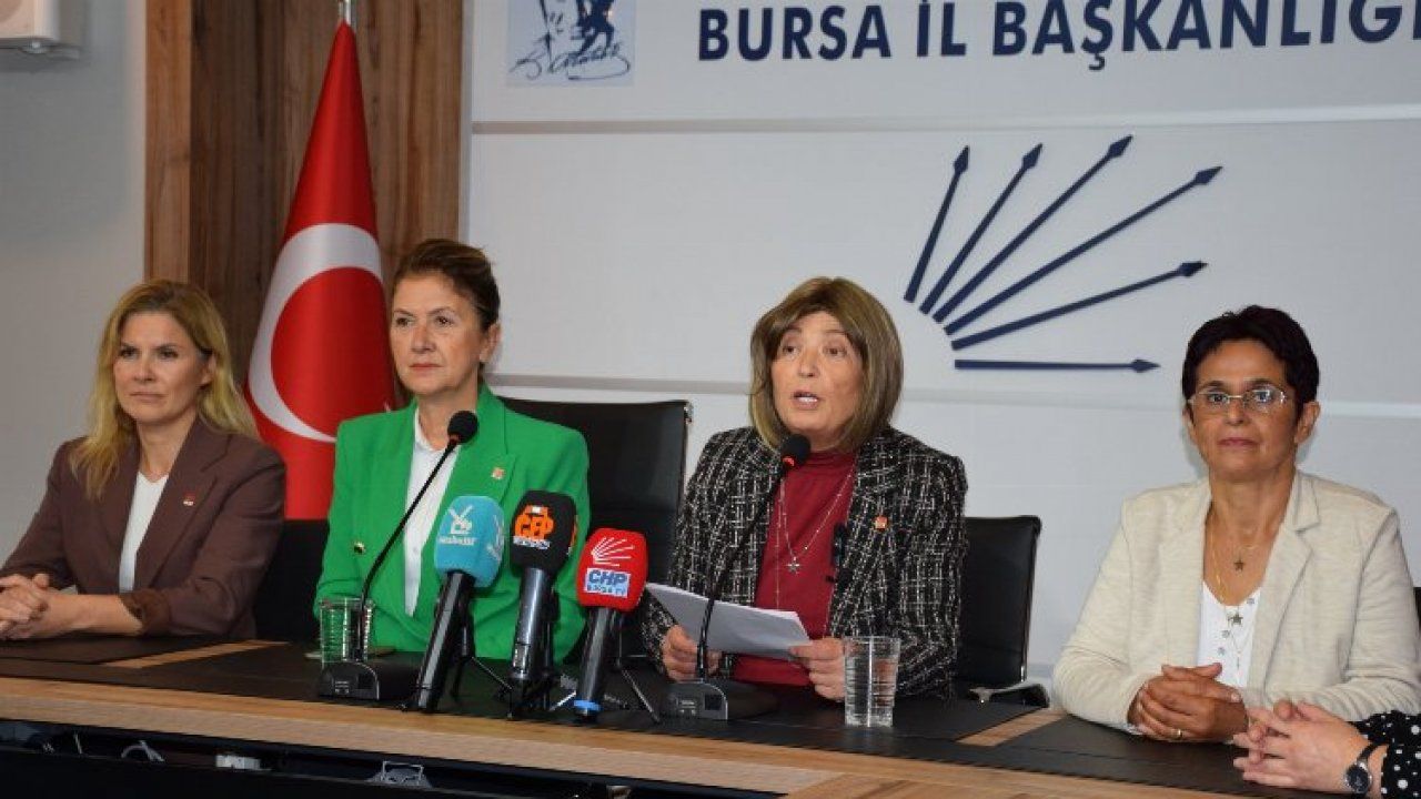 Bursa'da CHP'li kadınlardan 'kadın muhtarlar' açıklaması
