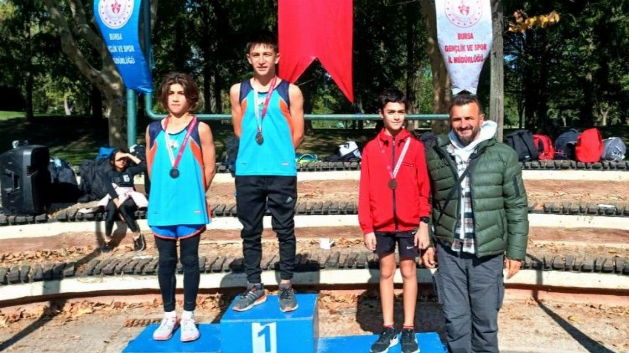 Bursa'da Osmangazili atletlerden büyük başarı