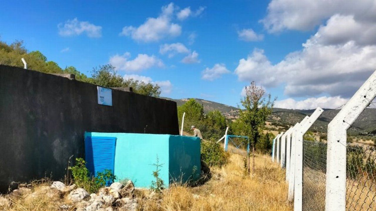 Manisa Gördes'te sağlıklı içme suyu çalışmaları sürüyor