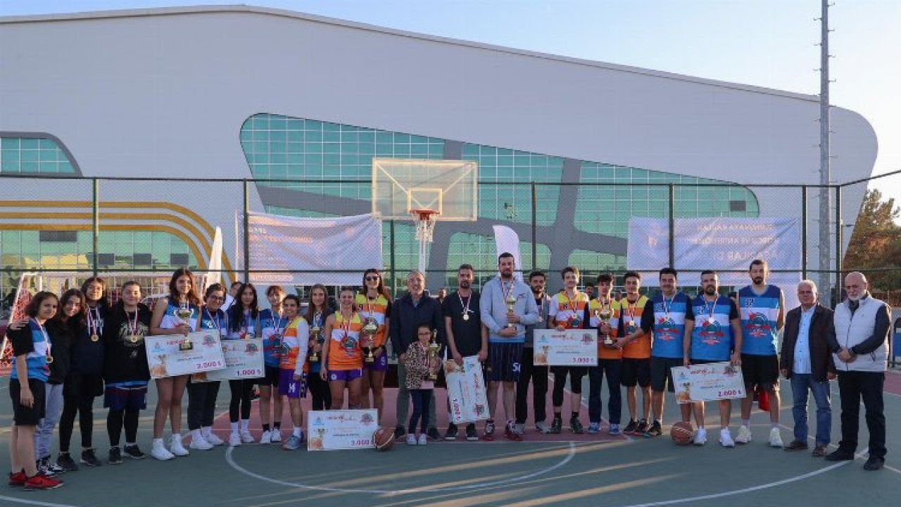 Nevşehir'de 'Sokak Basketbolu'nun şampiyonları belli oldu