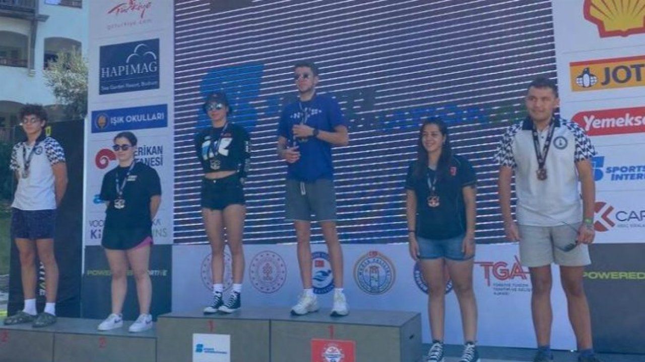 Ordu'nun altın kızı Selinay, Triatlon şampiyonu oldu