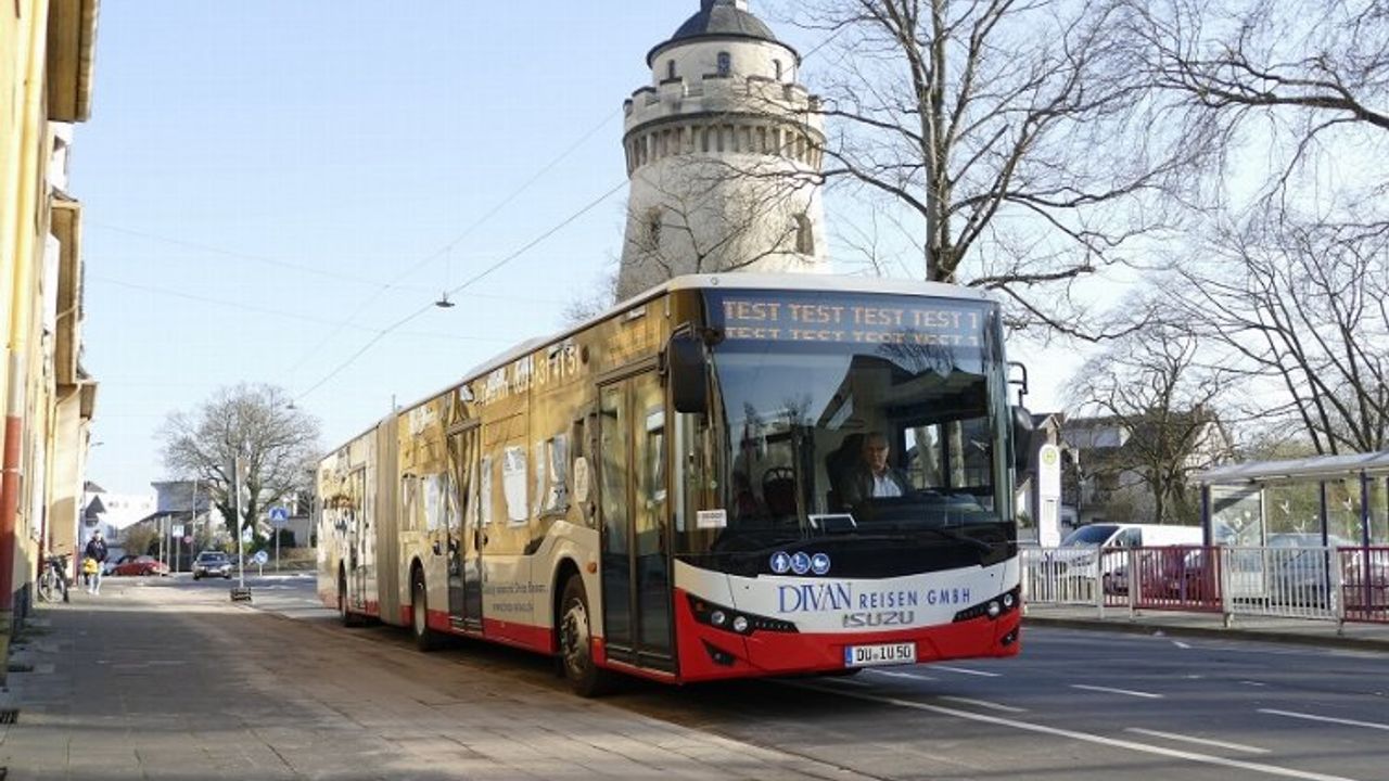 Almanya’ya rekor otobüs ihracatı