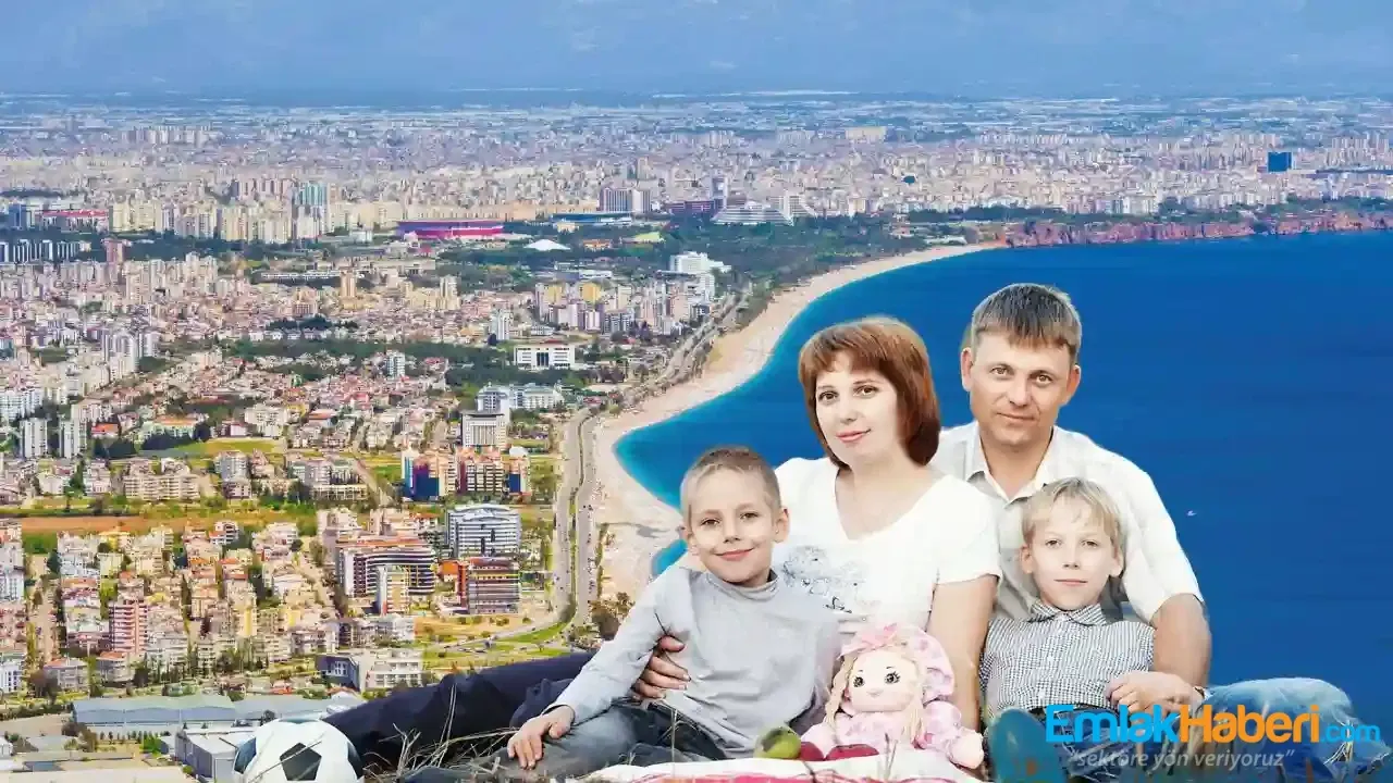 Antalya' Rusların 2. Vatanı oldu ve Ekim'de 5 bin konut satıldı