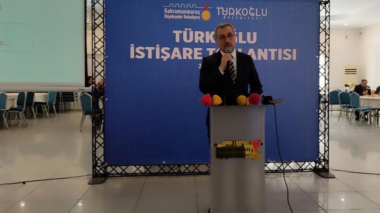 Başkan Güngör, Türkoğlu’nda muhtarlarla bir araya geldi
