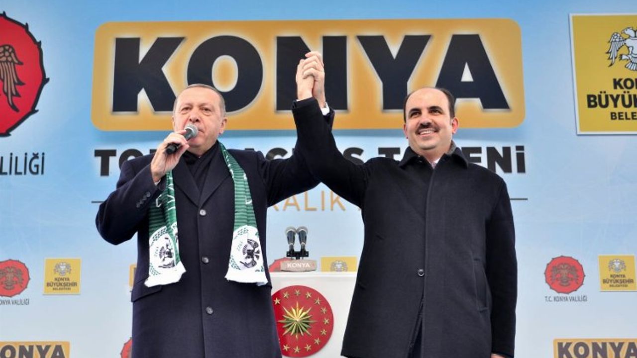 Konya'dan Erdoğan'a 'Mevlana' teşekkürü