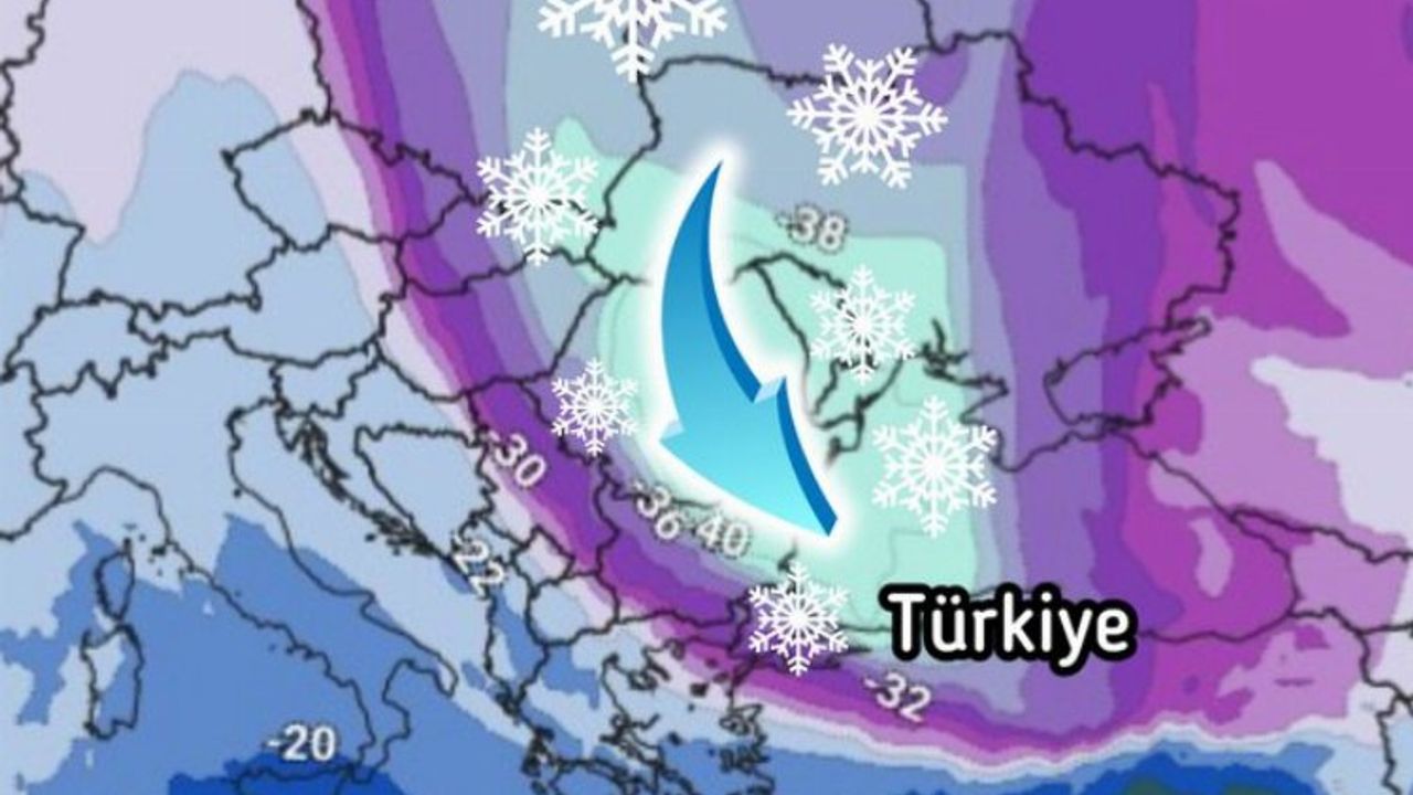 Türkiye'ye örtülük kar yağışları geliyor.