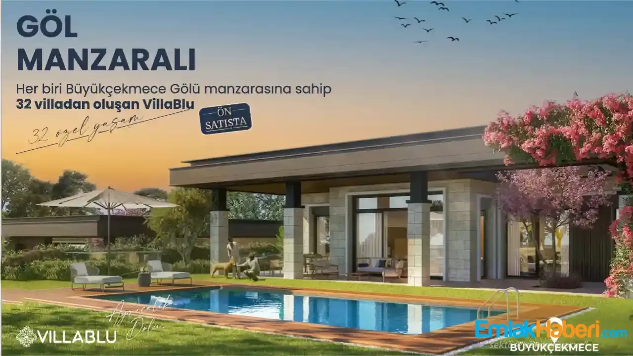 Villa blu İstanbul Projesi ve Fiyat Listesi