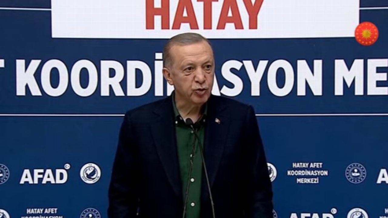 Cumhurbaşkanı Erdoğan'dan 'Hatay' mesajı... 199 bin 739 konutun inşaası Mart'ta başlıyor