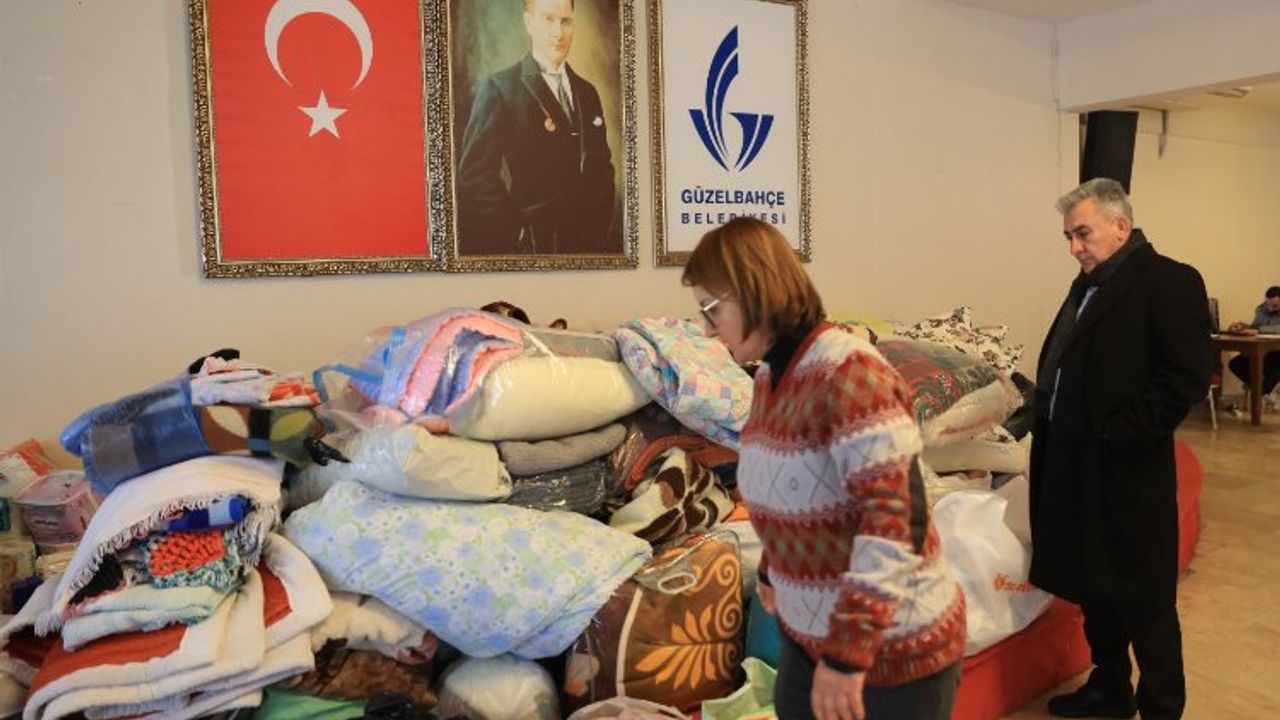 İzmir Güzelbahçe'nin kalbi depremzedelerle