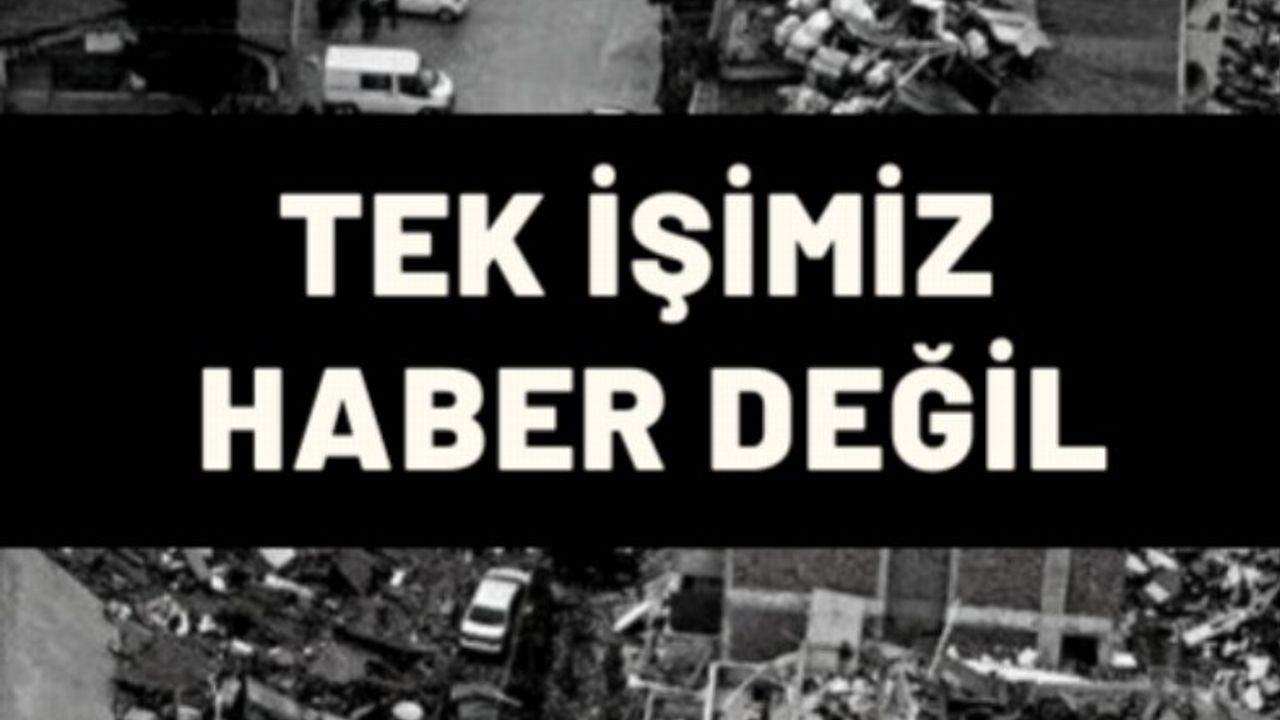 İzmirli gazeteciler 'Tek İşimiz Haber Değil' dedi