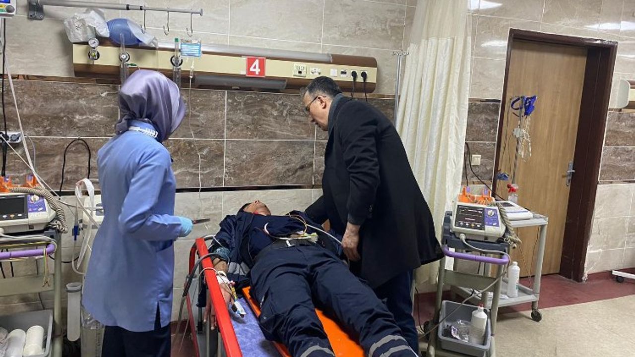 Nevşehir'deki yangında itfaiye yaralandı
