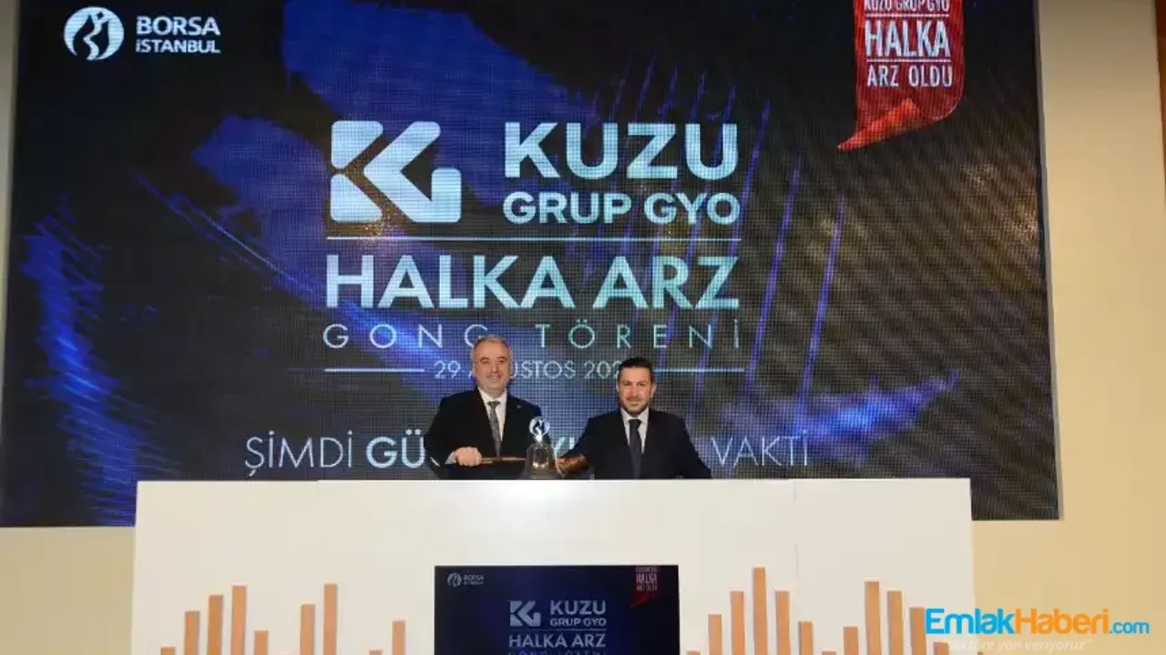 Borsa İstanbul’da Gong Kuzugrup Gayrimenkul Yatırım Ortaklığı İçin Çaldı