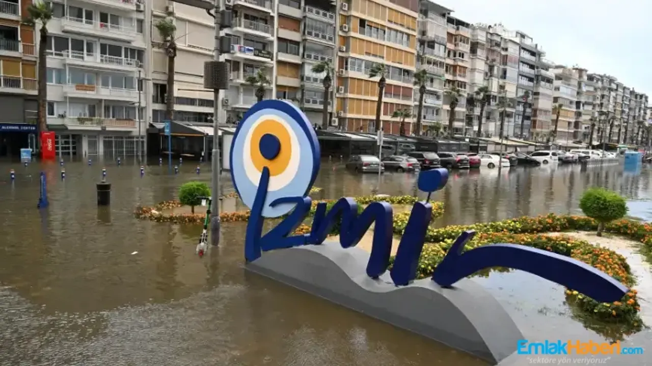 İzmir’in hangi ilçeleri su baskınları olabilir?