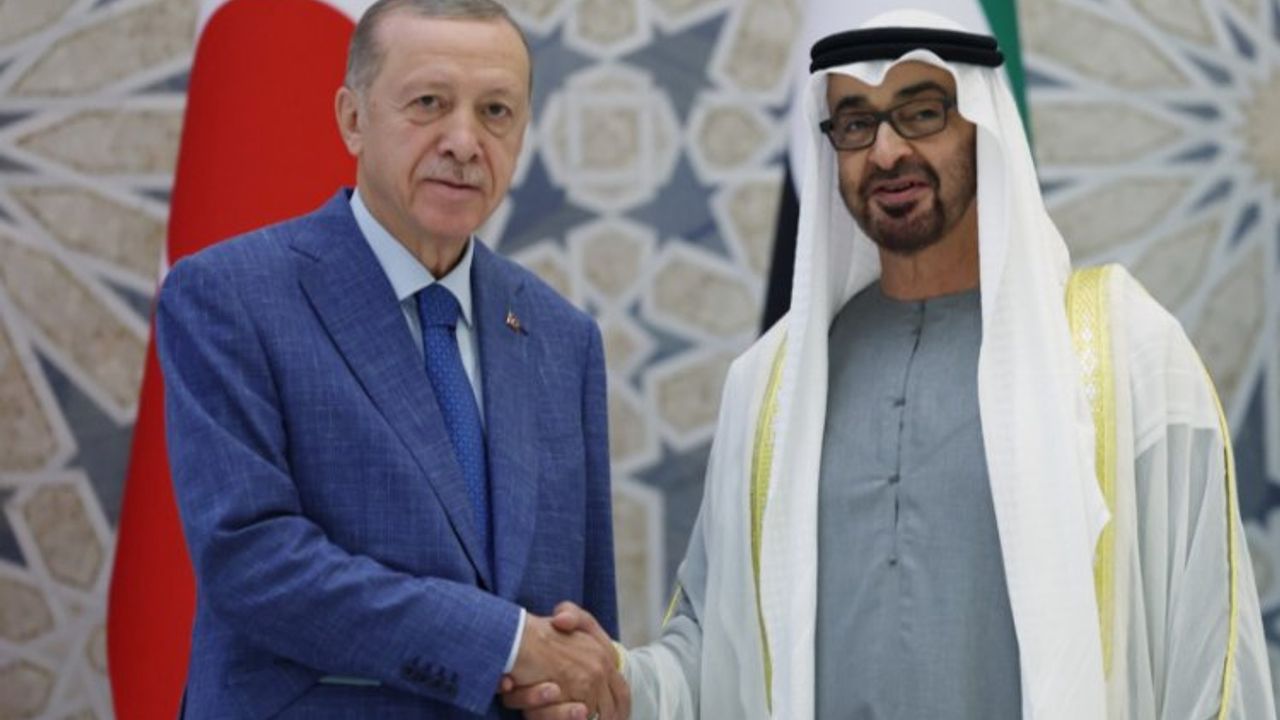 Cumhurbaşkanı Erdoğan BAE Başkanı ile görüştü