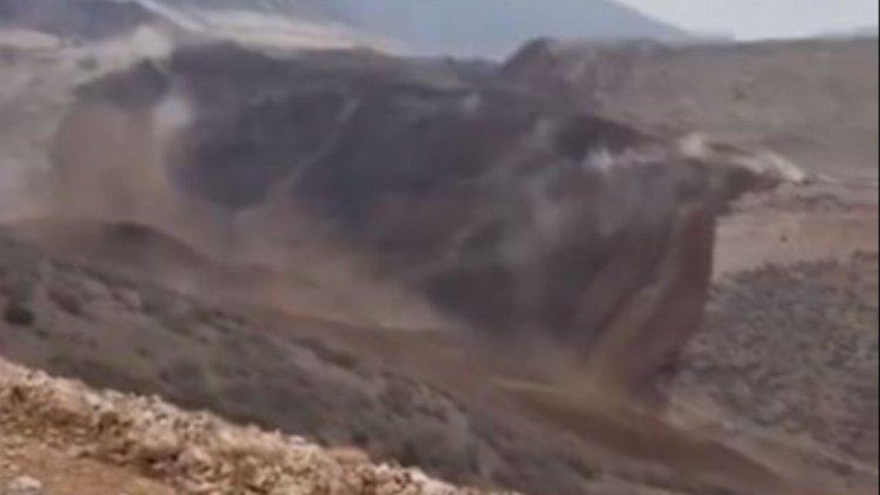 Erzincan'da Bir Maden Ocağında Toprak Kayması Yaşandı