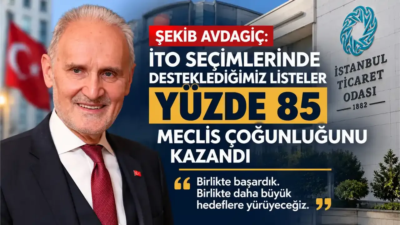 Şekib Avdagiç: İTO Seçimlerinde Desteklediğimiz Listeler Kazandı