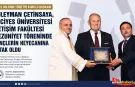Süleyman Çetinsaya, Erciyes Üniversitesi İletişim Fakültesi Mezuniyet Töreninde Gençlerin Heyecanına Ortak Oldu