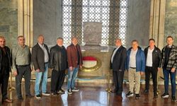 Bursa Gemlik Ticaret Borsası'ndan Anıtkabir'e ziyaret