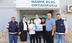 İzmir Güzelbahçe'de 'atıl pil'ler ödül getirdi