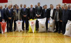 Kütahya'da çiftçilere 2 bin 230 ton tohum desteği