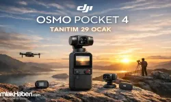 DJI Osmo Pocket 4 29 Ocak'ta Tanıtımı Yapılacak
