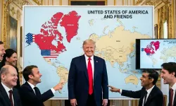 Grönland ve Kanada’yı ABD Sınırları İçinde Gösteren Harita Tepki Çekti