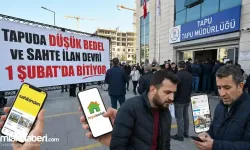 Tapuda Düşük Bedel ve Sahte İlan Devri 1 Şubat'da Bitiyor