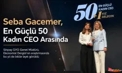 Sinpaş GYO Genel Müdürü Seba Gacemer’e Anlamlı Ödül