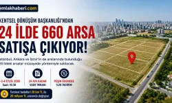 660 Arsa Satışa Çıkıyor: Devlet, Arsa Piyasasına Yeni Bir Seçenek Sunuyor