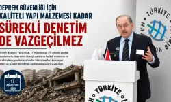 Güvenli yapı için tüm süreçler kontrol altında olmalı
