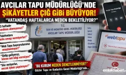 Avcılar Tapu Müdürlüğü’nde Şikâyetler Çığ Gibi Büyüyor.