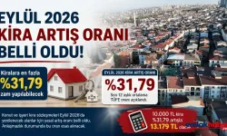 Eylül 2026 Kira Artış Oranı Belli Oldu: Kiralara En Fazla Yüzde 31,79 Zam Yapılabilecek
