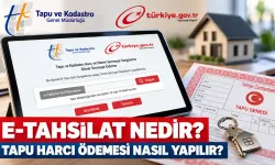 E-Tahsilat Nedir? Tapu Harcı Ödemesi Nasıl Yapılır?