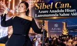 Sibel Can, Azure Anadolu Hisarı Lansmanında Sahne Aldı