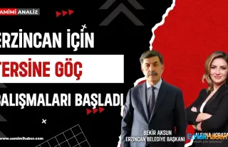 Ercincan'a Yeni Yapılacak İstihdamla Tersine göçe dur diyecek