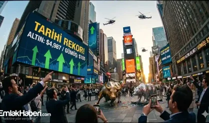 Altın 5 Bin Dolara Yaklaştı, Gümüş 100 Doları Aştı: Piyasalarda Tarihi Ralli