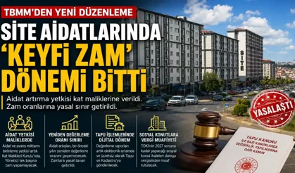Site Yönetimlerinde “Keyfi Zam” Dönemi Sona Eriyor