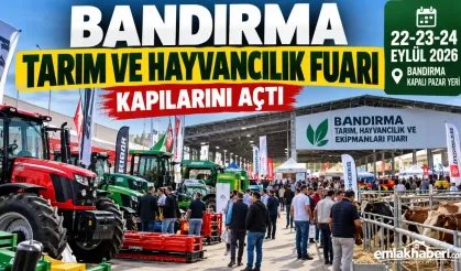 Bandırma Tarım ve Hayvancılık Fuarı Kapılarını Açtı
