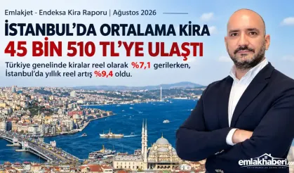 İstanbul’da Kiralar Rekor Seviyede: Ortalama Kira 45 Bin 510 TL