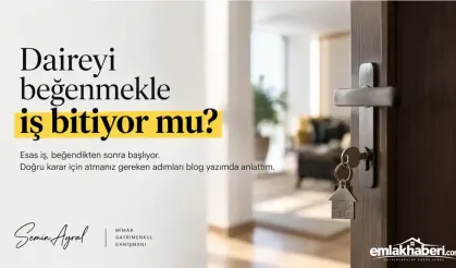 Daireyi Beğendiniz. Satın Almak İçin Ne Yapmalısınız?