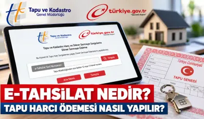 E-Tahsilat Nedir? Tapu Harcı Ödemesi Nasıl Yapılır?