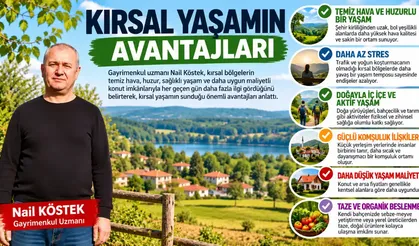 Kırsal Yaşamın Avantajları: Temiz Hava, Huzur ve Sağlıklı Bir Yaşam