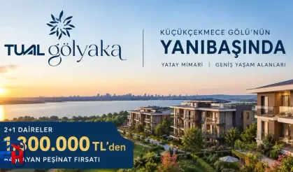 Tual Gölyaka’da 2+1 Dairelere 1,3 Milyon TL’den Başlayan Peşinat