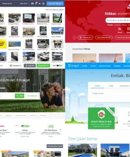 Emlak danışmanlarından 81 ilde eş zamanlı ekran karartma eylemi