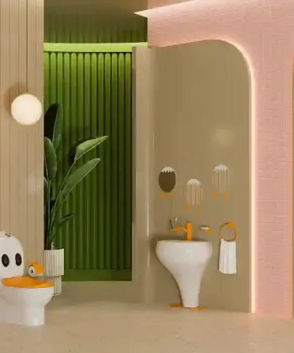 Creavit’ten Çocuk Dostu Banyo Çözümleri