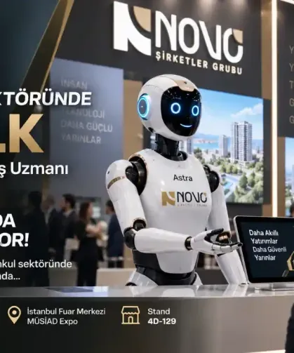 Gayrimenkul Sektöründe Bir İlk: İnsansı Robot Satış Uzmanı Astra MÜSİAD Expo’da Tanıtılacak